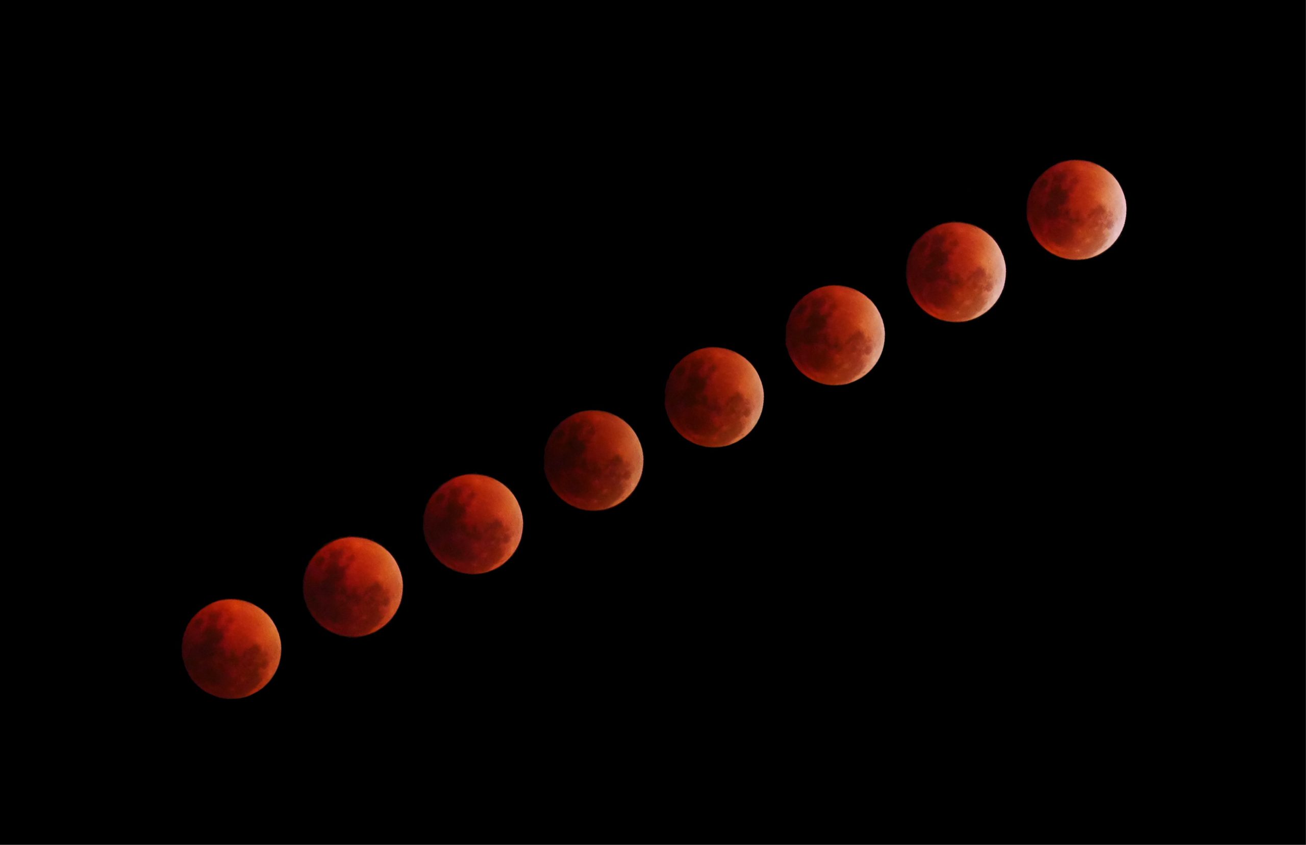 eight blood moon illustrations